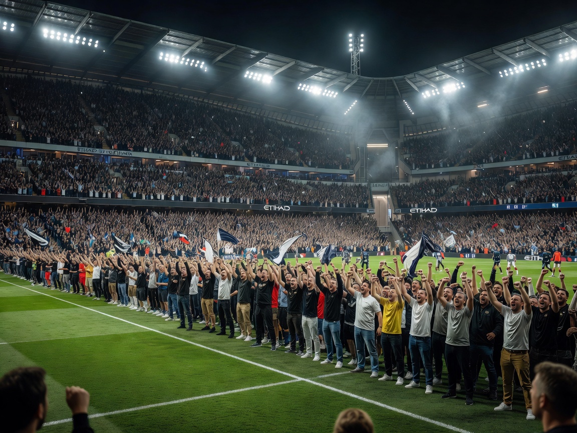 Manchester City Etihad Stadium Match